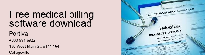 free medical billing software download
