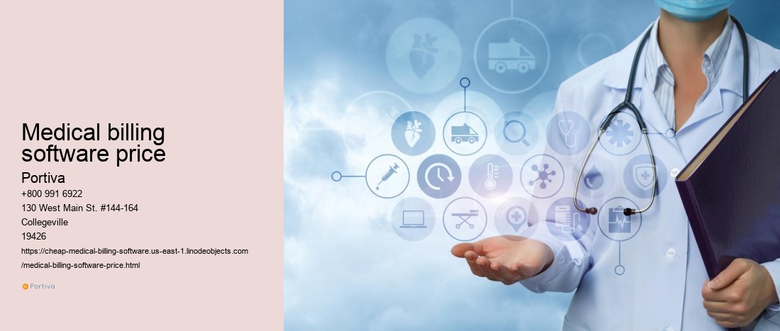 medical billing software price