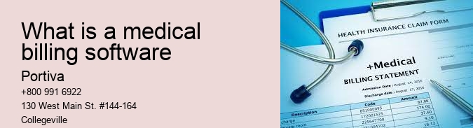 what is a medical billing software